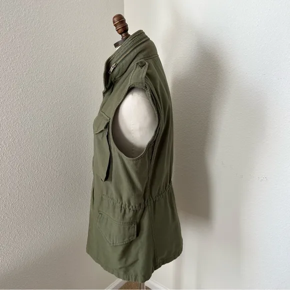 EUC NLST S/S14 Utility Green Jacket, S‎ - Image 4