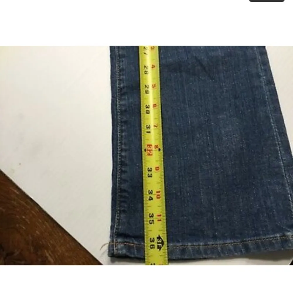 Old Navy Womens Diva Boot Cut Jeans Size 4 Short - Image 7