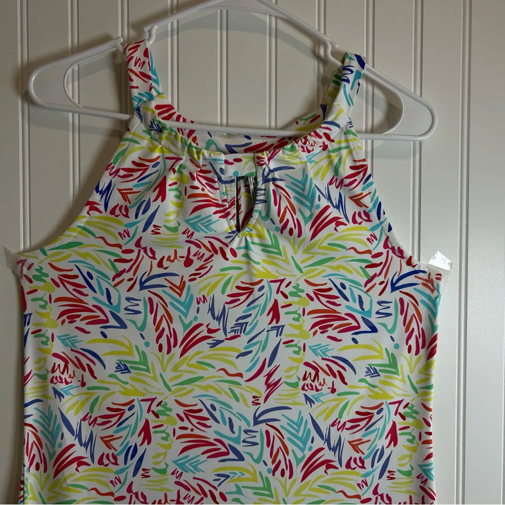 Lulus B Tropical Print Midi Dress women size XS vacations cruise. - Image 4