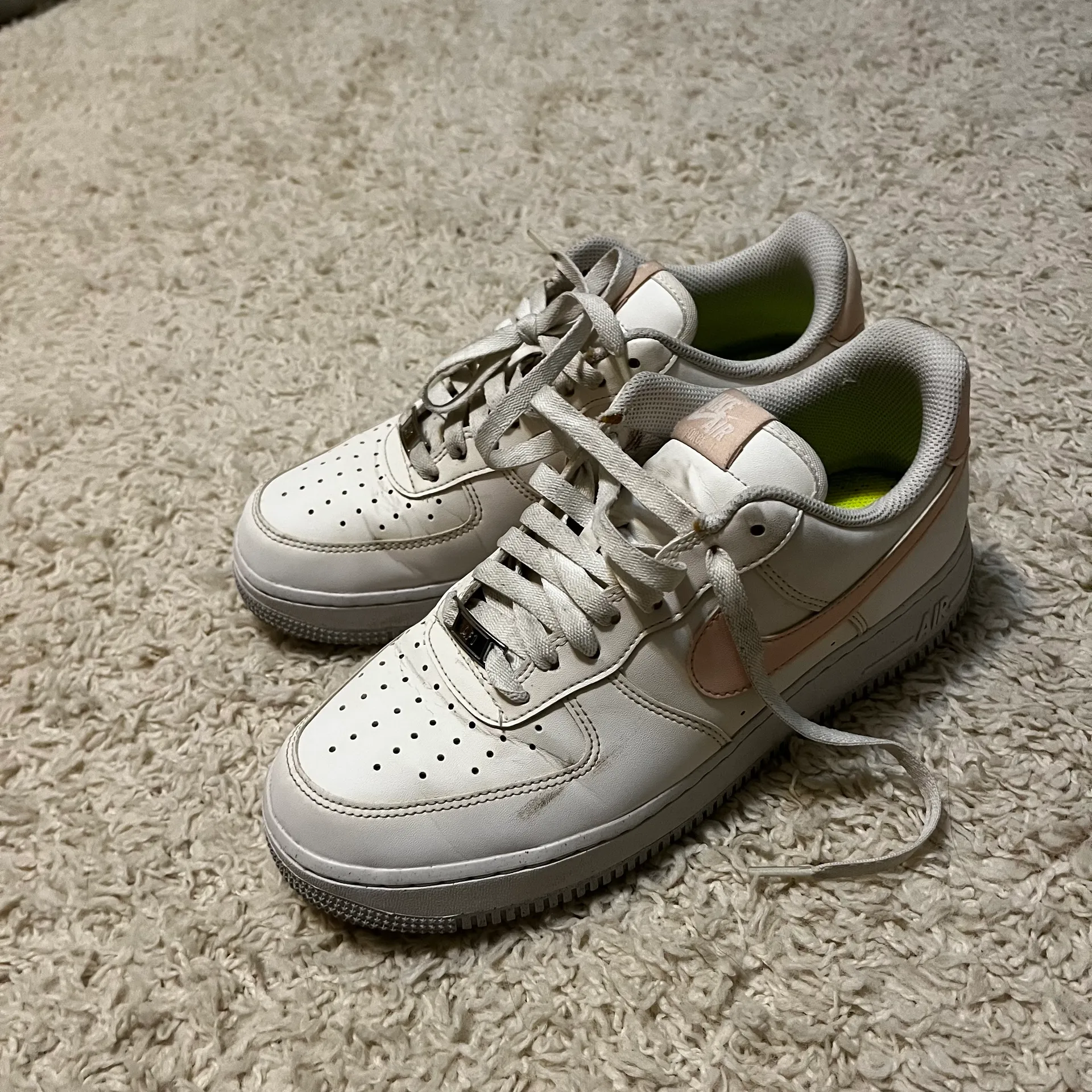 Air Force 1 Low Next Nature White Pale Coral Size 9 - Image 4
