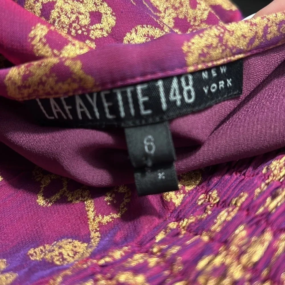 LAFAYETTE 148 Purple Midi Skirt - Image 4