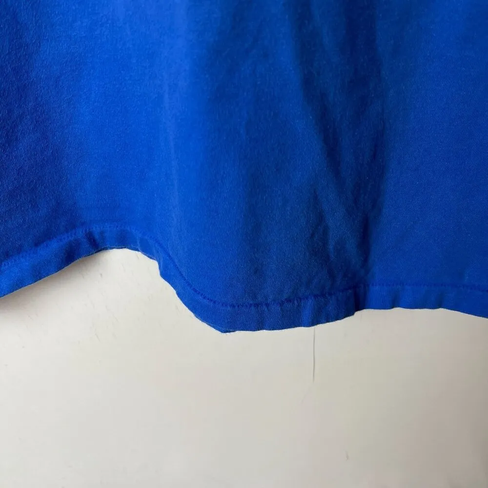 1995 Vintage 90s Softball League Champions T Shirt Blue XL Extra Large Sports - Image 9