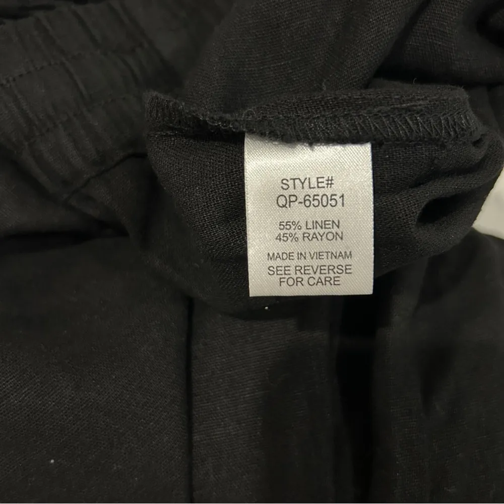 Zenana Lined Blend Black Pants Women’s Medium - Image 7