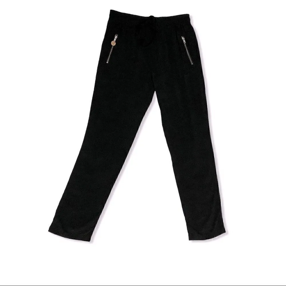 Love Tree Black High Waist Pull On Trousers - Image 5