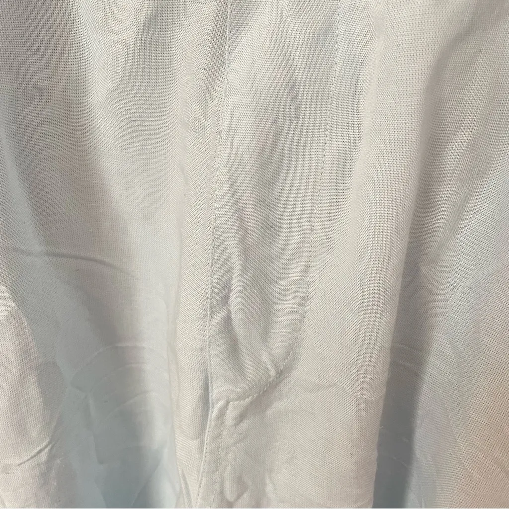 Daily Drills Linen Overalls in Light Blue Size XS/S - Image 7