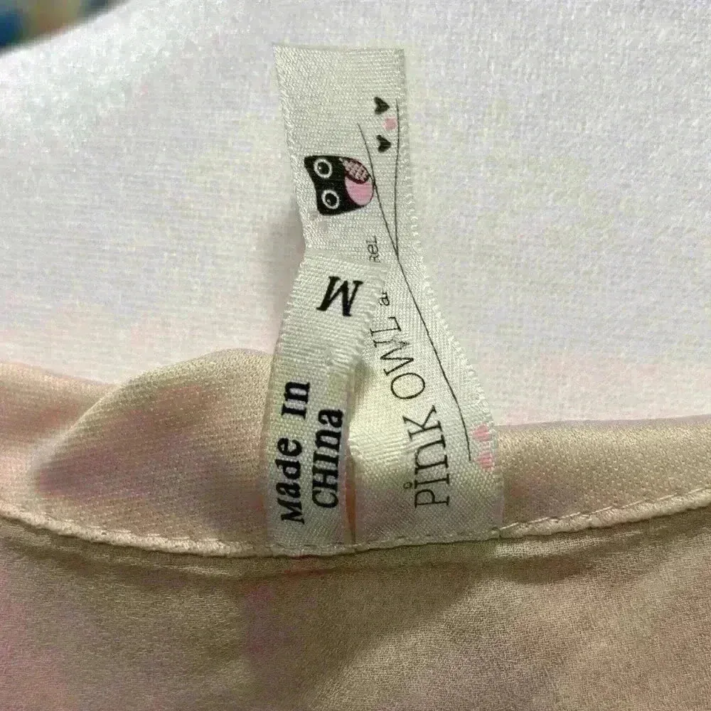 Pink Owl Tan Beaded Dress Long Sleeve Midi - Image 4