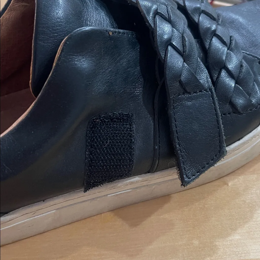 Frye Black Slip On Velcro Sneakers - Image 8