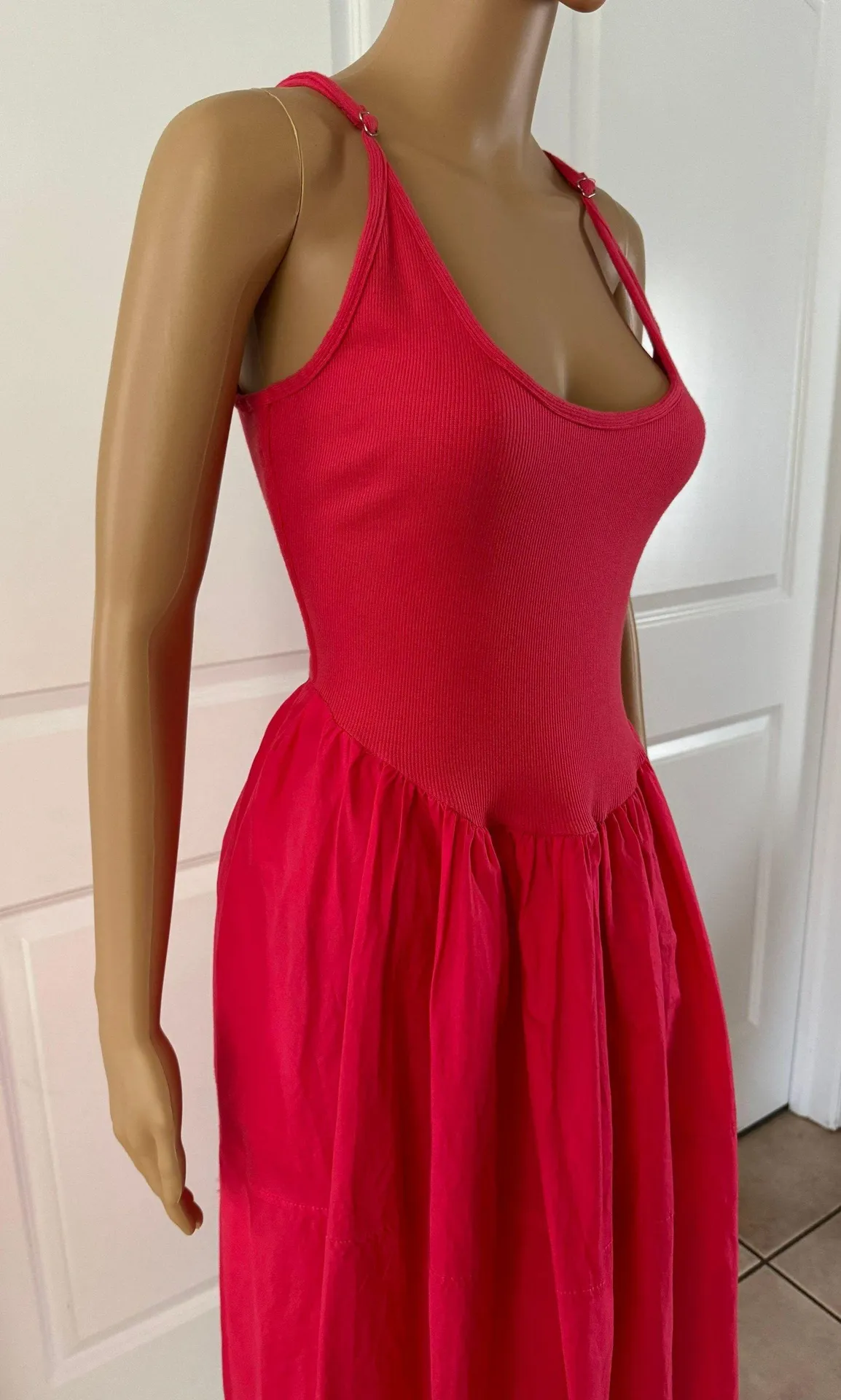 NWOT  Dylan Midi Pink Dress - Image 9