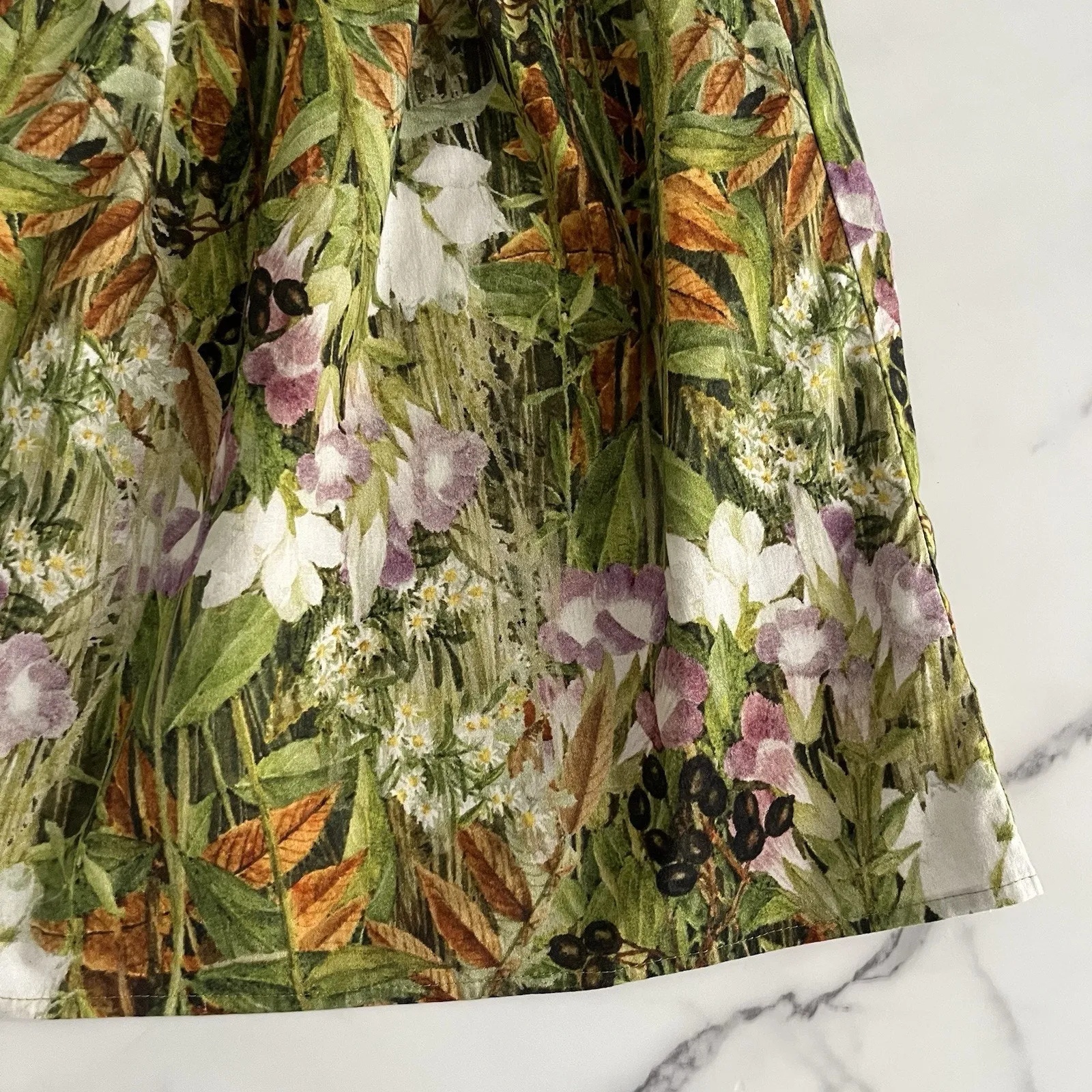 Peruvian Connection Wildflower Sundress Sz Medium Goblin core fairy romantic - Image 11