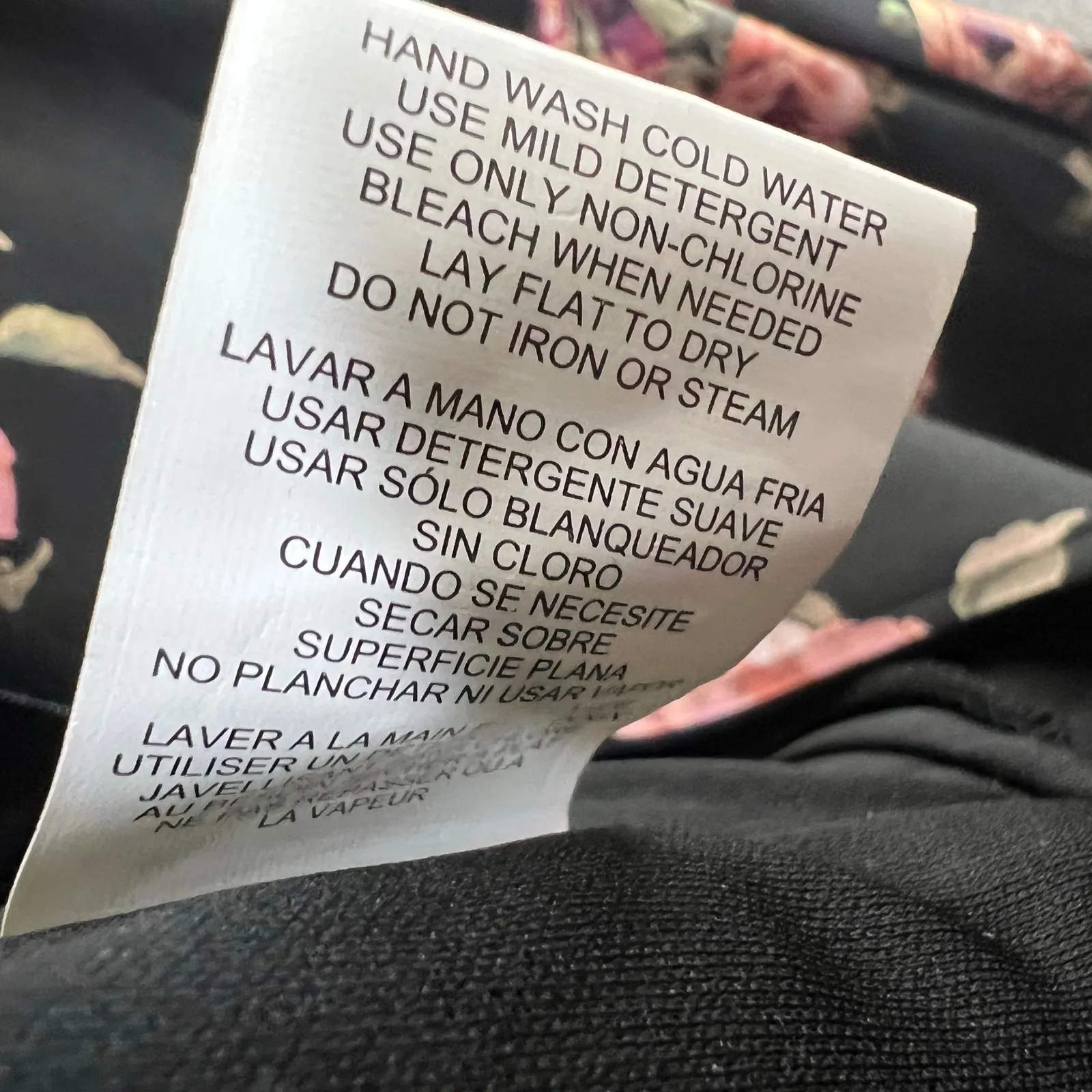 Speechless Y2K Dress 7 Black Pink Floral Fit Flare Romantic Feminine Whimsygoth - Image 14