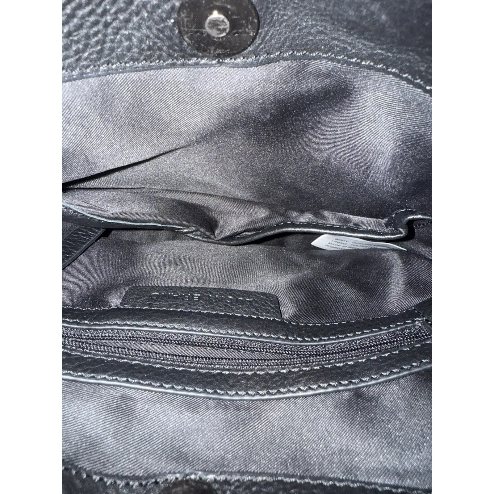 Lucky Brand Jeun Hobo Bag Black  Knot Adjustable Strap Crossbody‎ W - Image 9