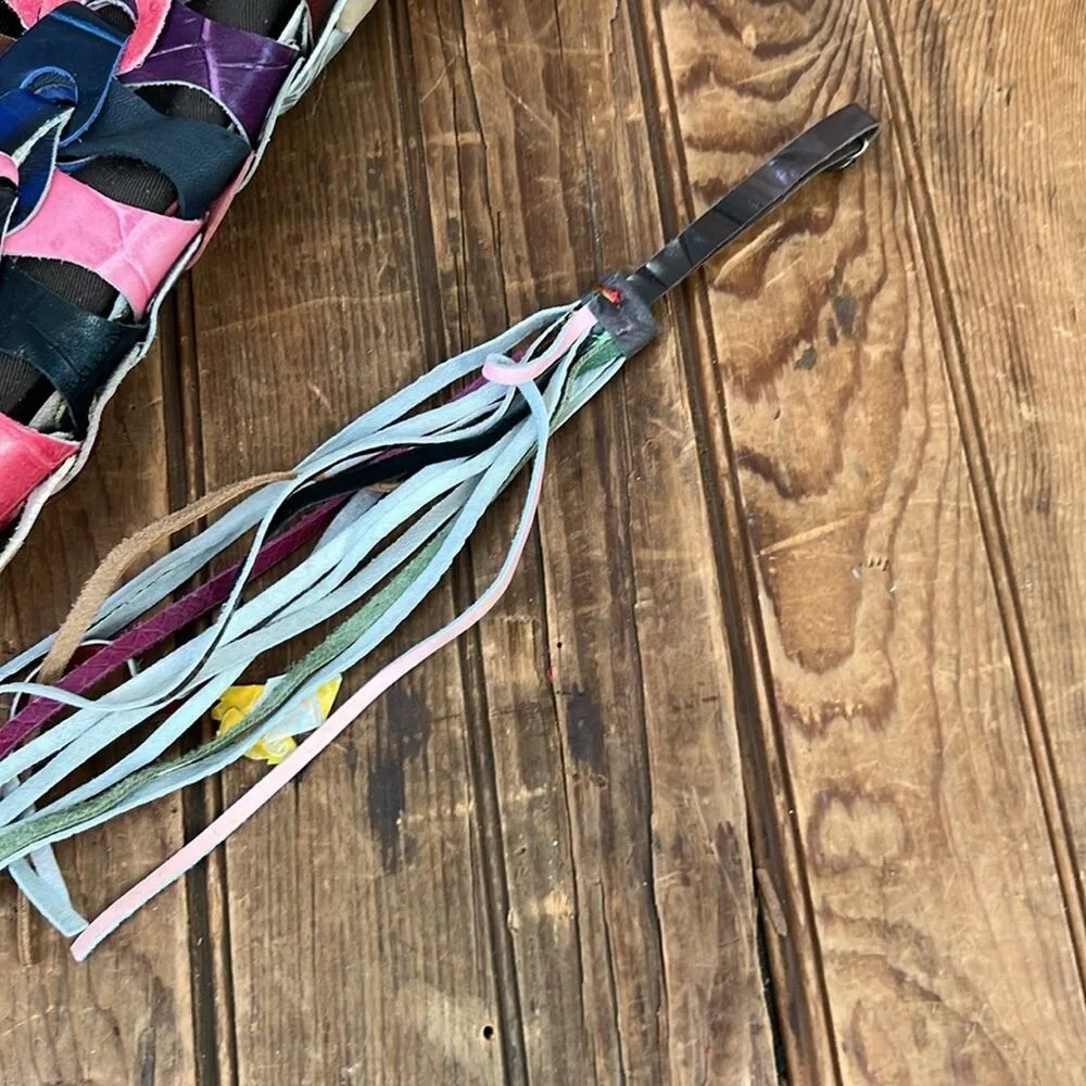 Anthropologie Jesslyn Blake leather hobo shoulder bag rescue me! - Image 9