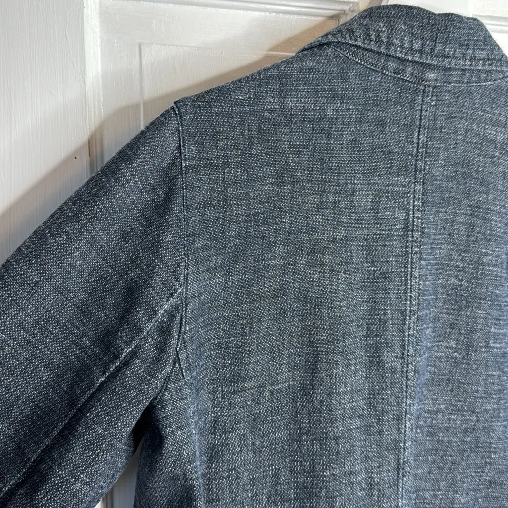 Eileen Fisher Tweedy Hemp Cotton Long Blazer W1839 Sz PP or 2P-4P - Image 12
