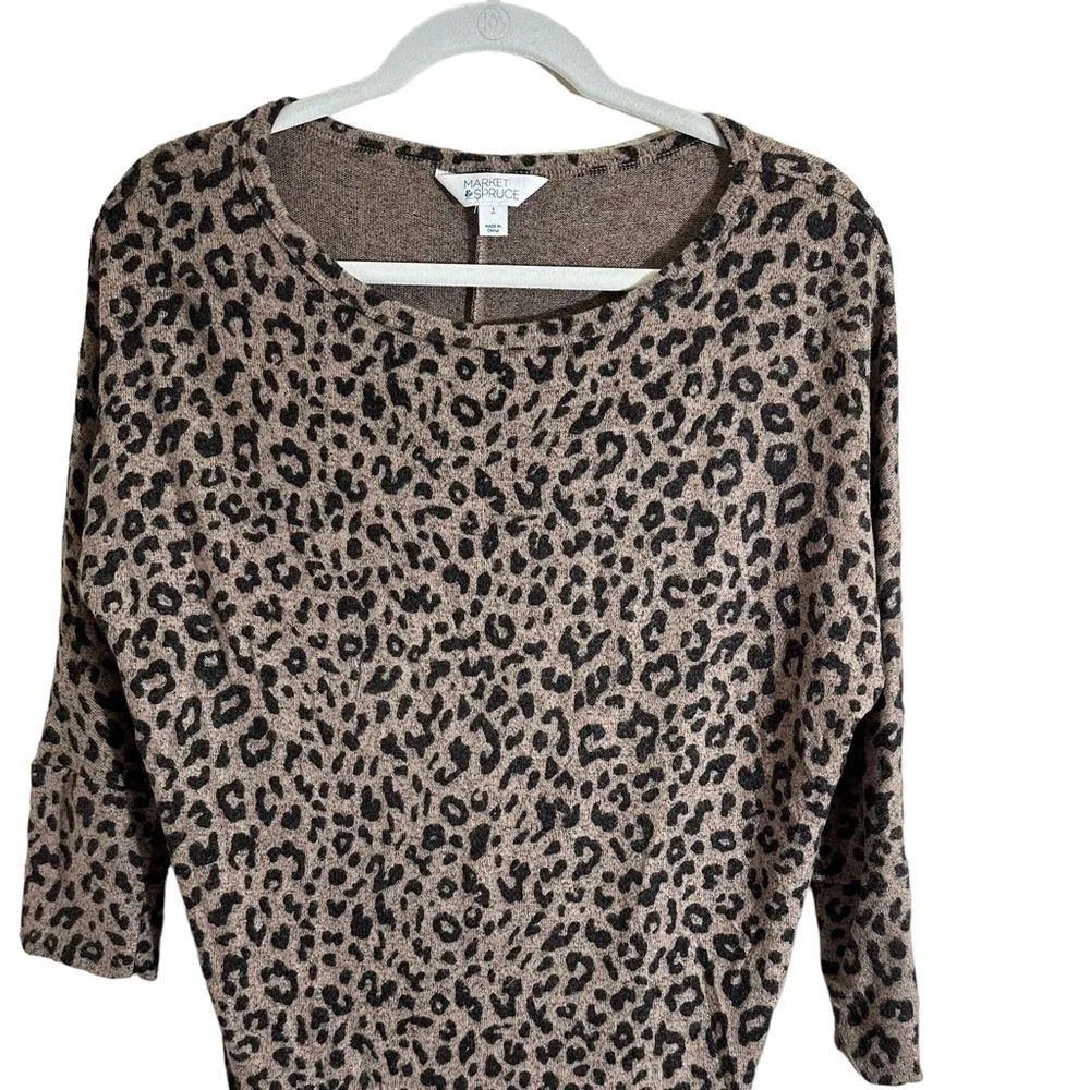 Market and Spruce Corinna‎ Brushed Dolman Knit Top - Size Small - Image 2