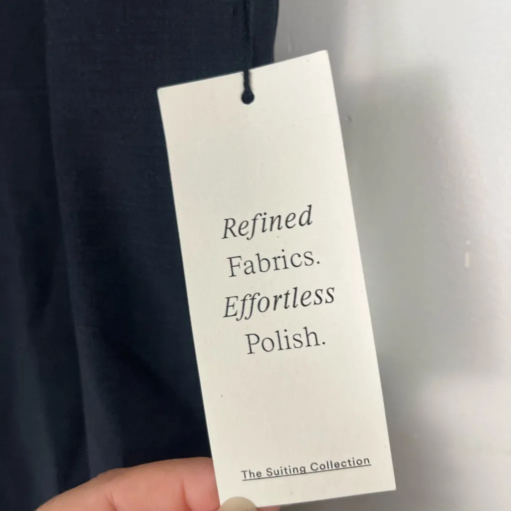 New Ann Taylor Suit Collection Black wool blend Straight leg trousers size 14P - Image 3