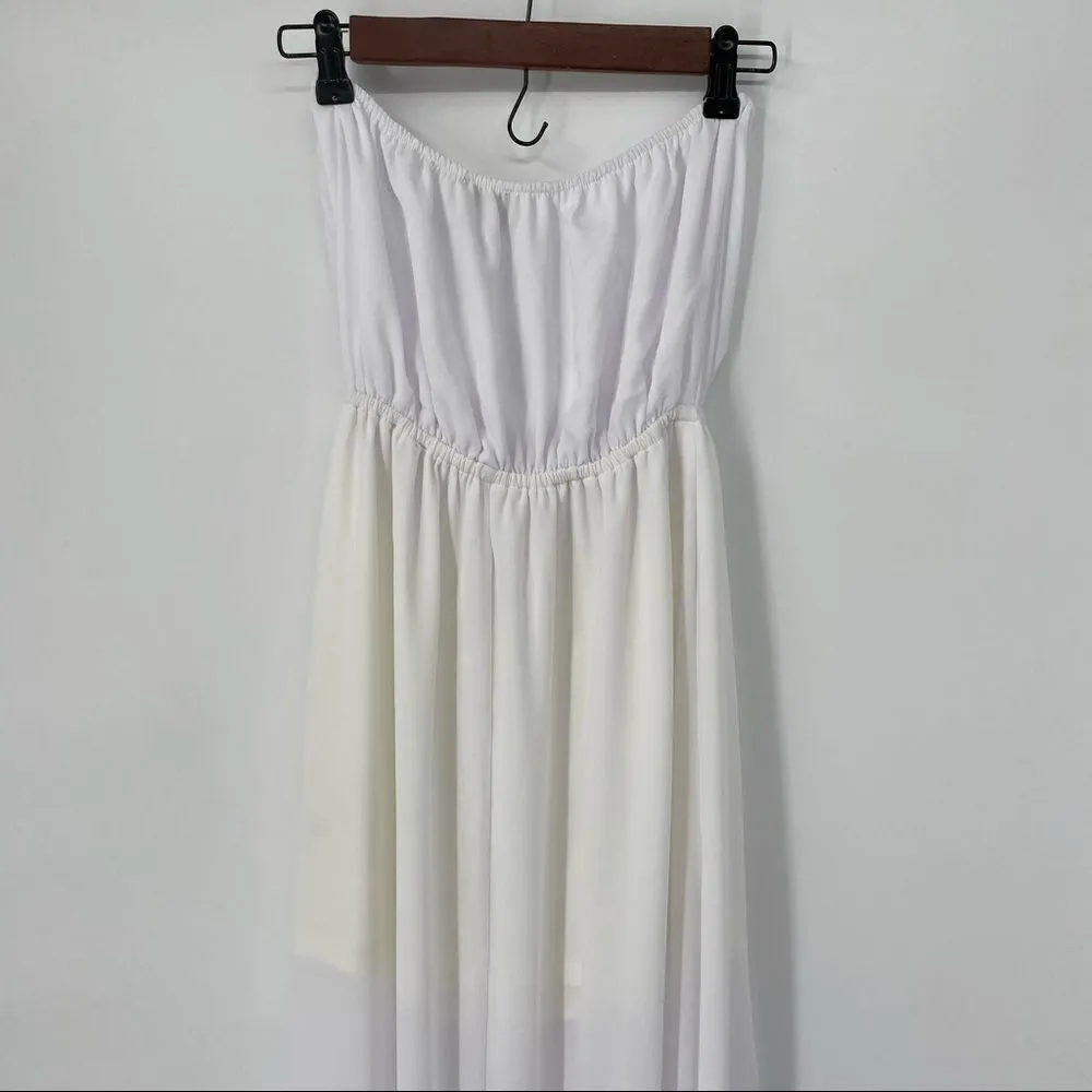 Show me your Mumu ivory crisp bridesmaids dress medium nwot‎ wedding bride - Image 10