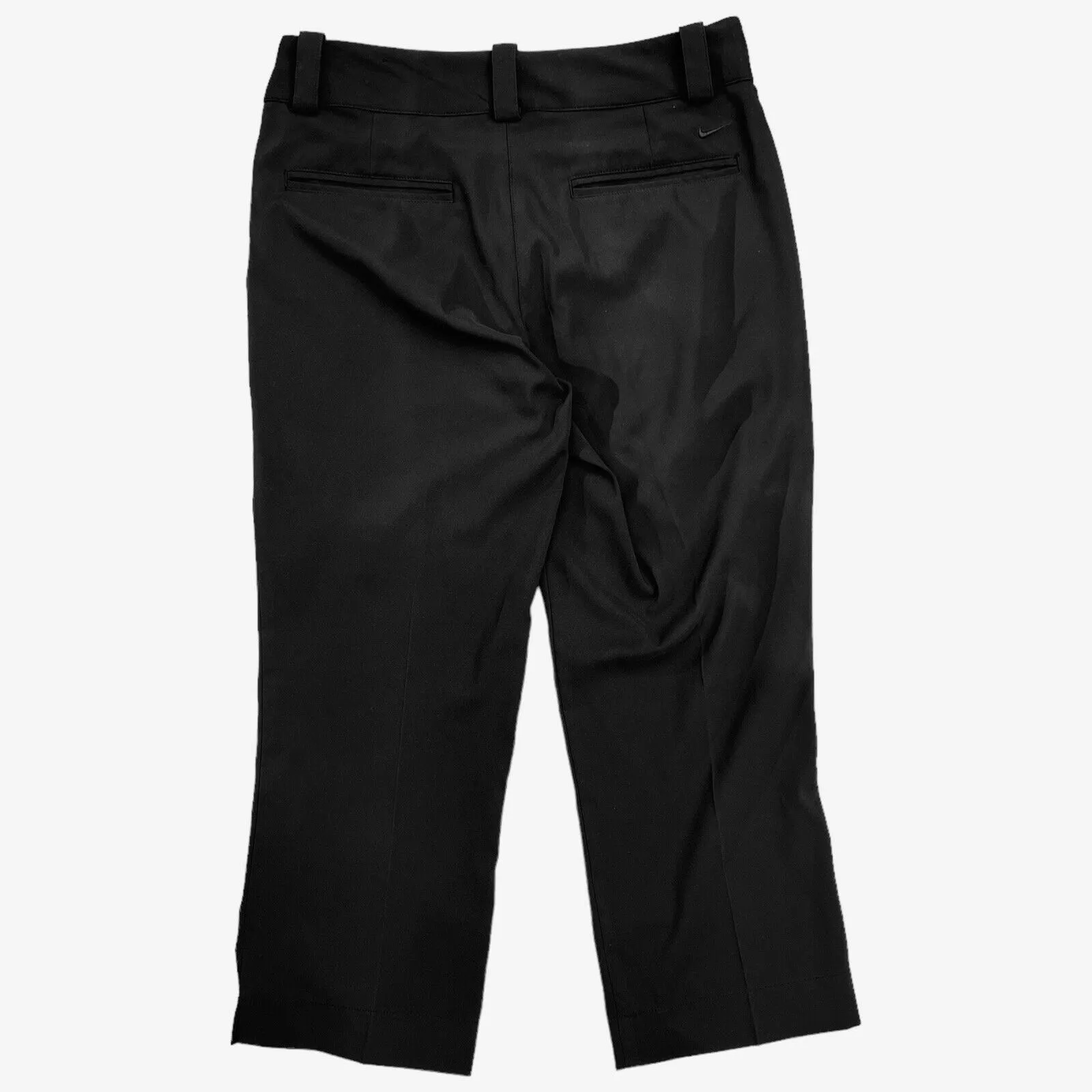 Nike Golf Tour Performance Dri Fit Cropped Pants Size 2 Black - Image 2