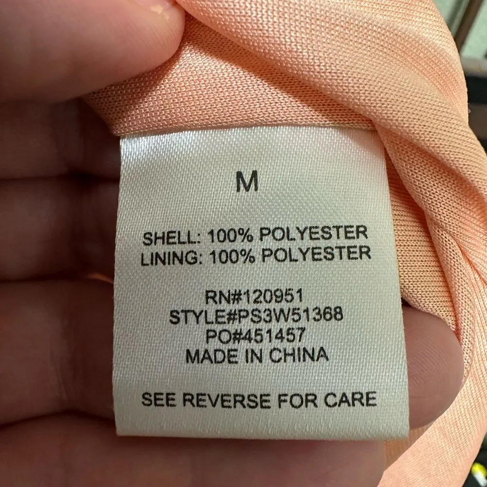 Pink Rose short sleeve floral ruffle peasant dress - Image 5