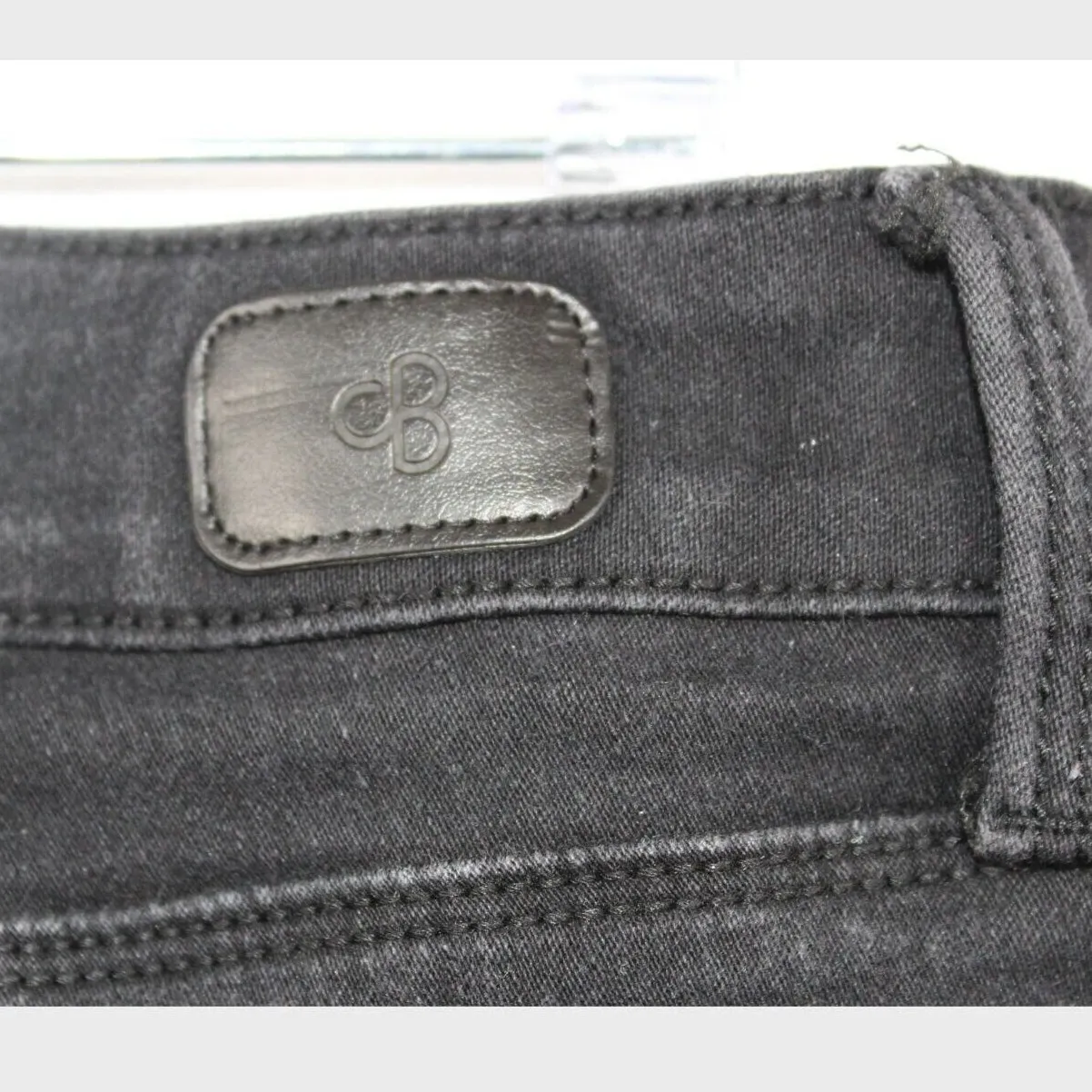 Cherry‎ Blossom Bootcut Jeans Size 13 Mid Rise Stretch Juniors Retro Y2K Casual Black - Image 4