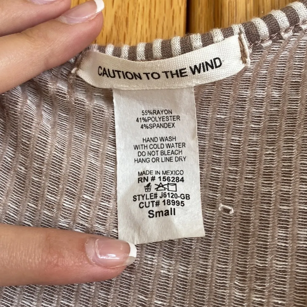 Very comfy striped beige - Image 3