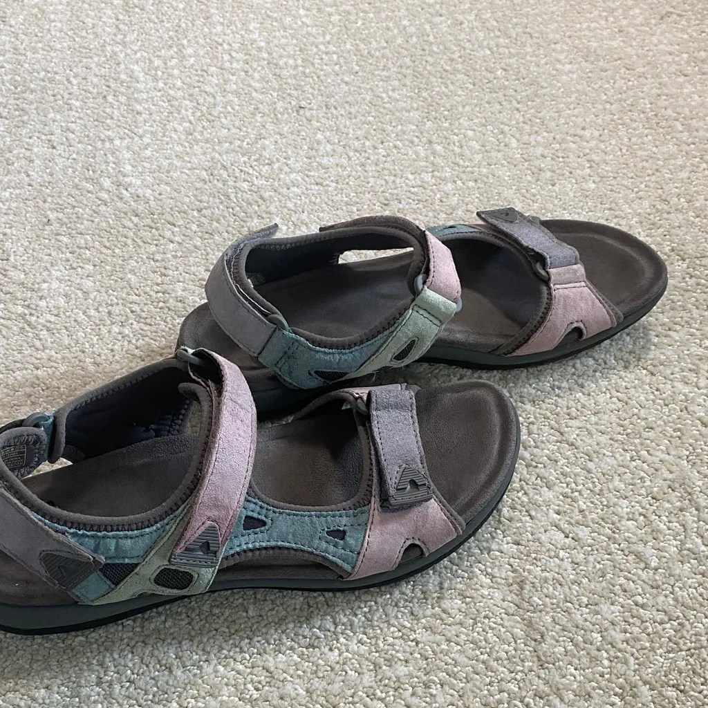Earth Origins Women's Sandals - Pink and Gray Tones - Image 2