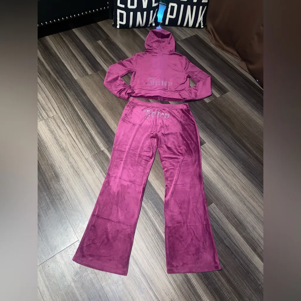 Juicy Couture  Velour  Set in Purple y2k - Image 5