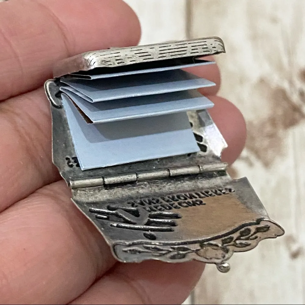 Rare Pilgrim MSF Triple Chain Pendant Necklace - Image 10