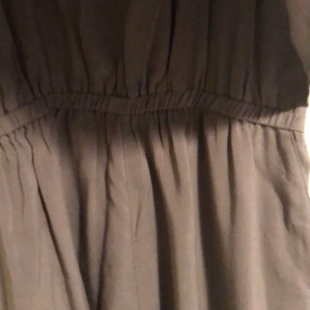 C&California Grey Shorts Romper Crisscross Back - Image 4