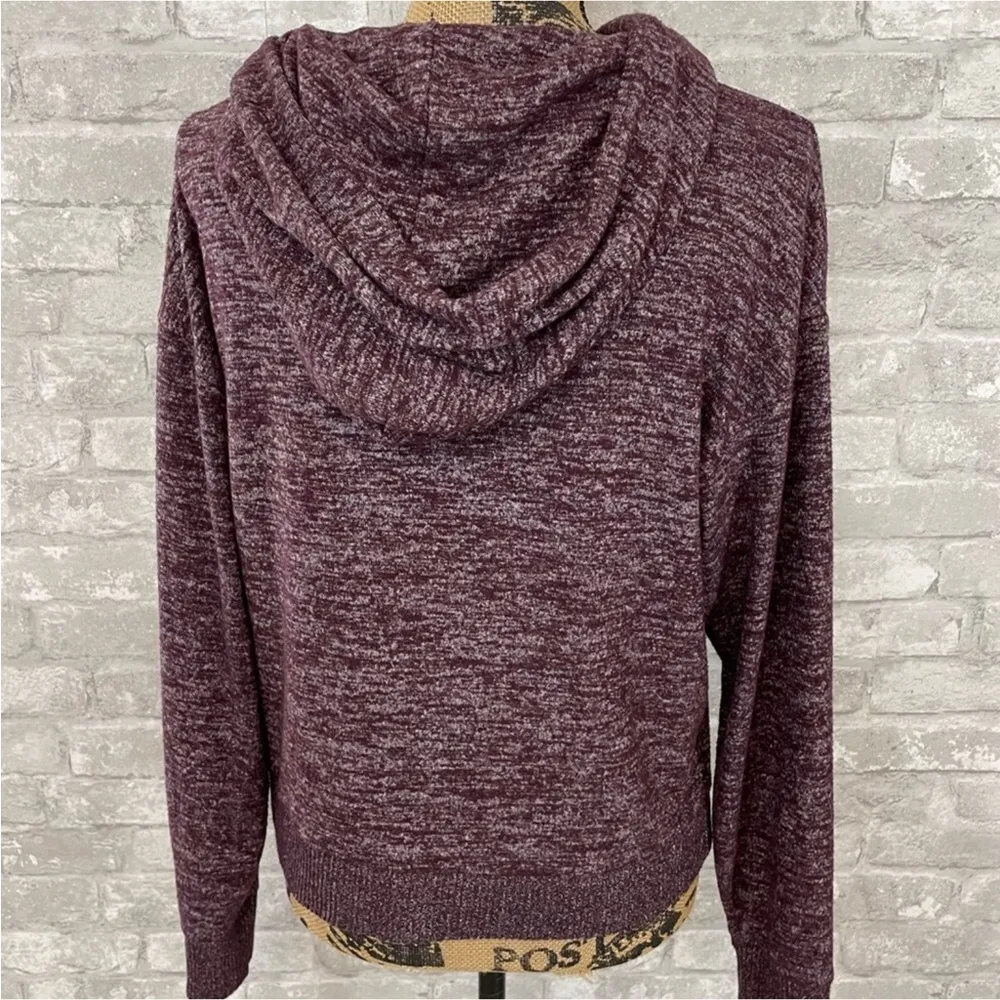 Gap Marled Purple Hoodie - Image 2