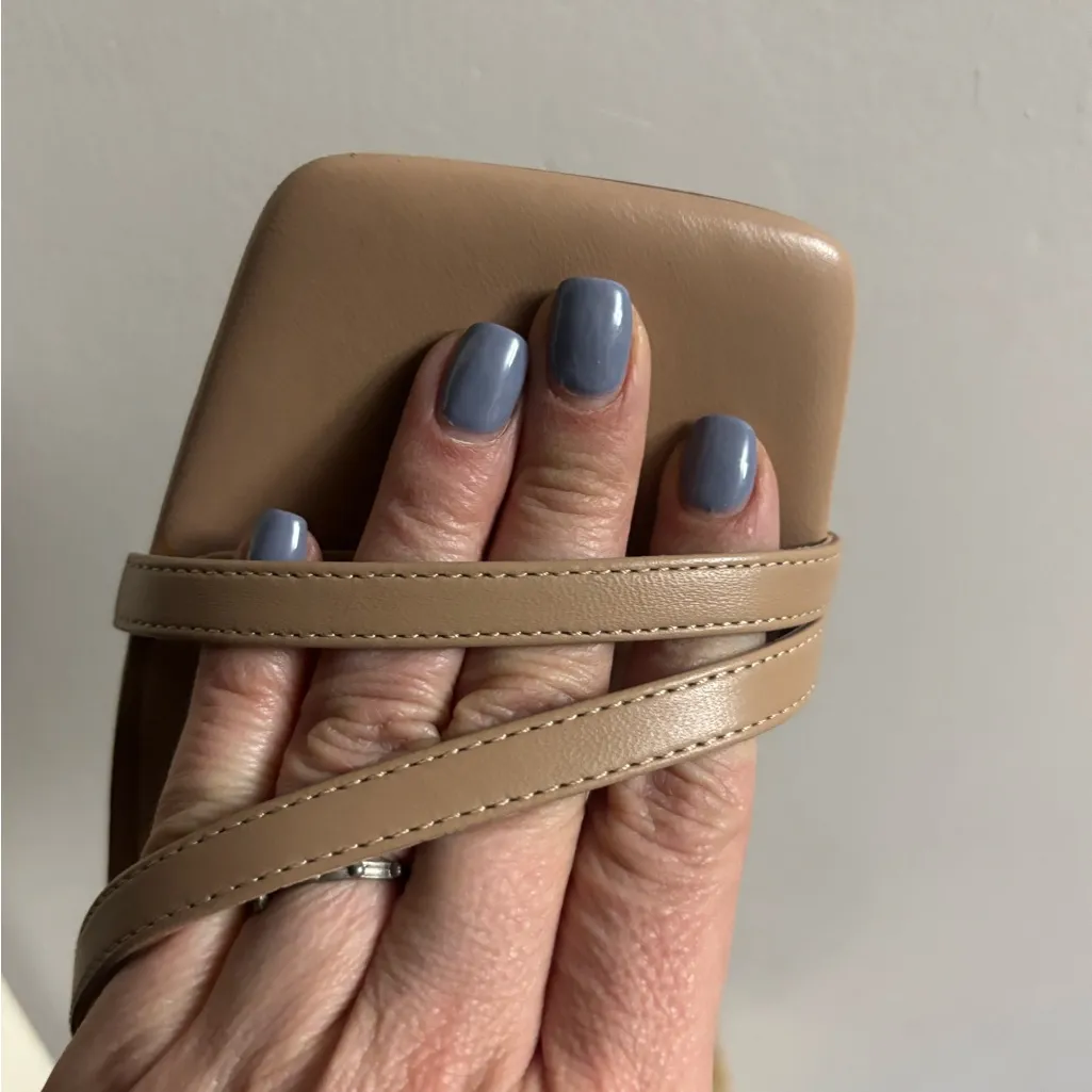 Steve Madden Womens Forcce Leather Dressy Slingback Heels - Image 8