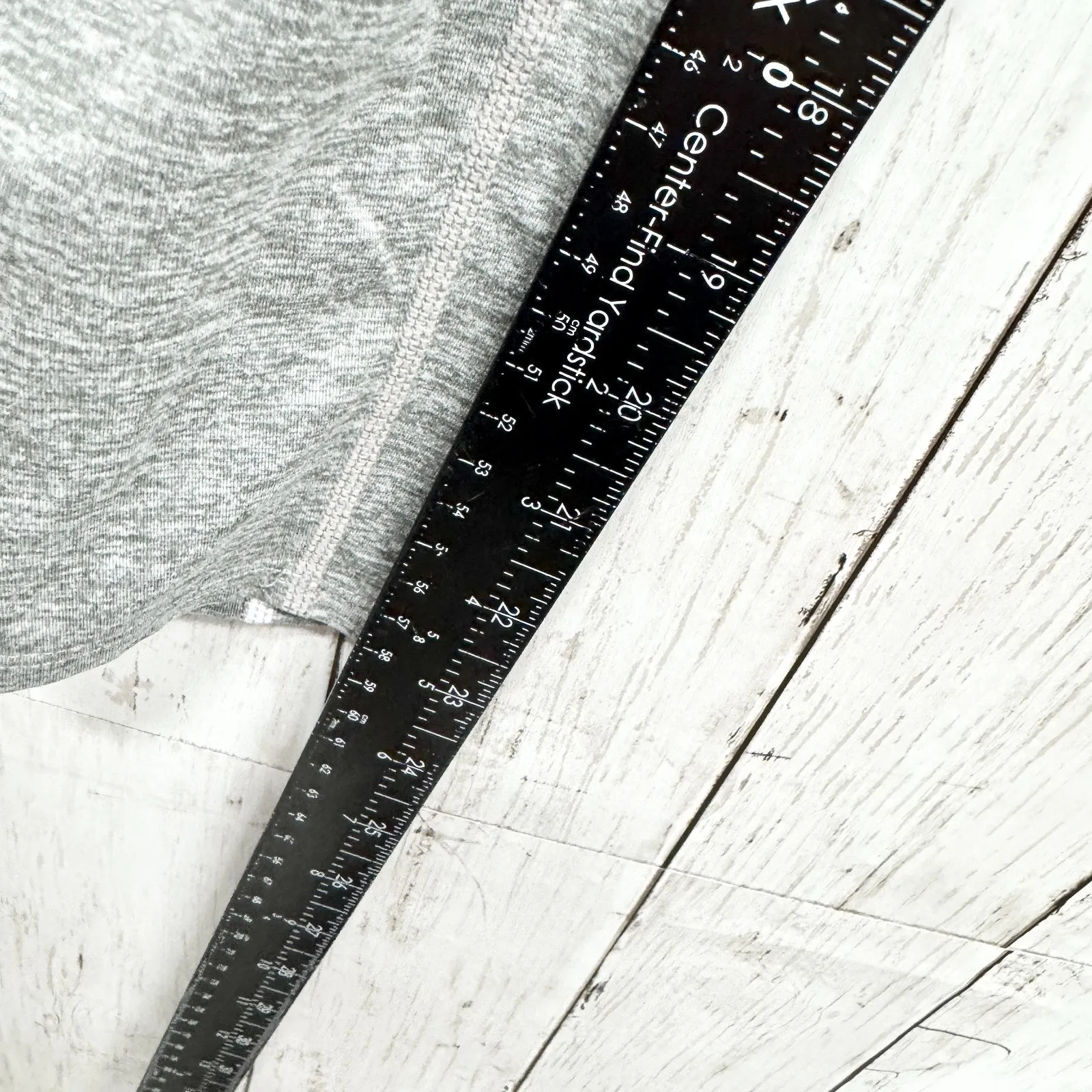 Free People Movement Pants Women Size Small Heather Gray 7/8 High Rise Leggings - Image 4