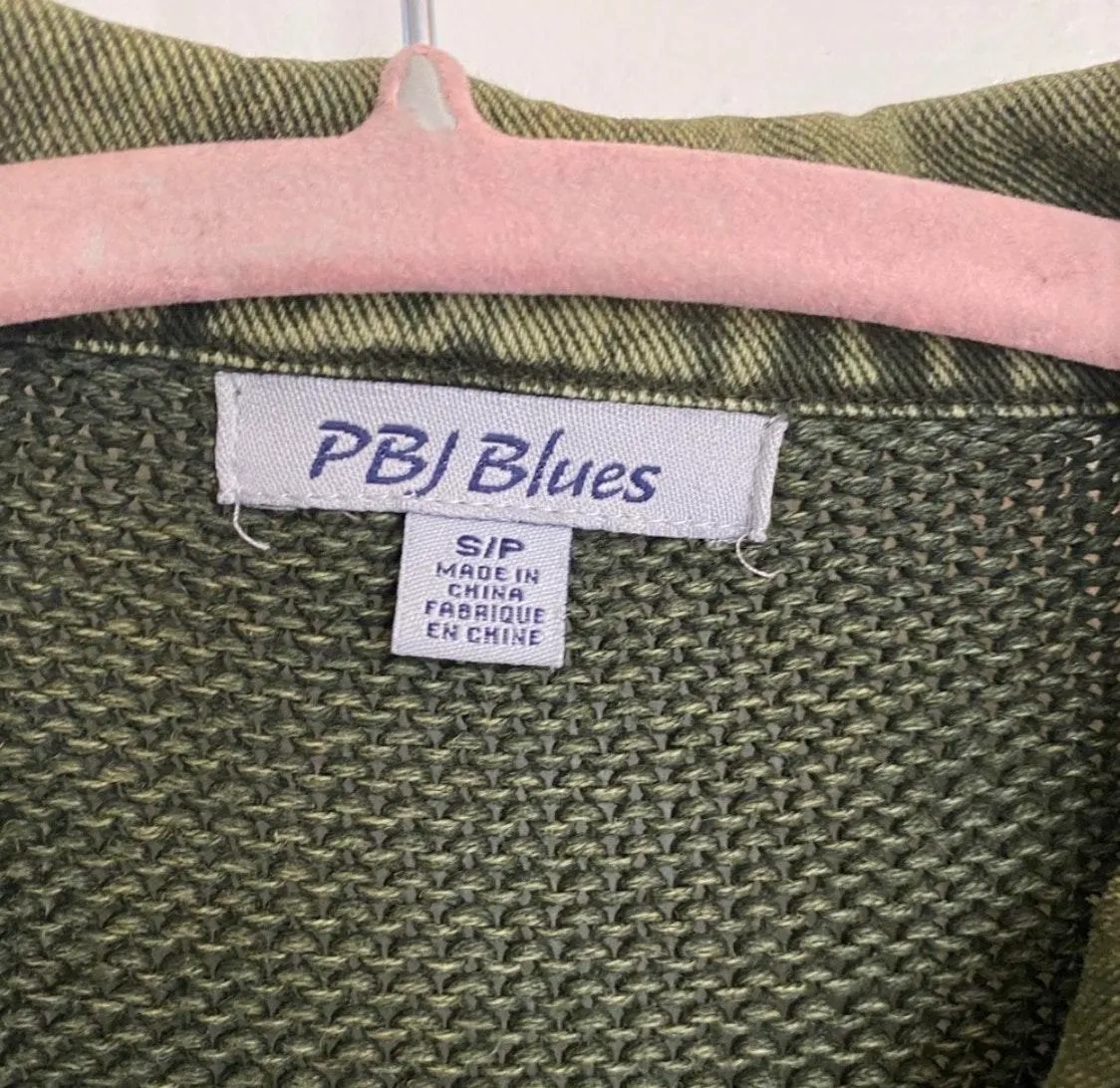 PBJ Blues sweater jacket Green - Image 4