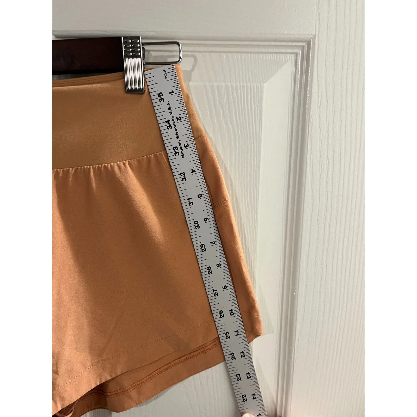 Free Fly Lined Active Breeze Short 3" Women's Size Small in Sand Dune Outdoors Orange - Image 8