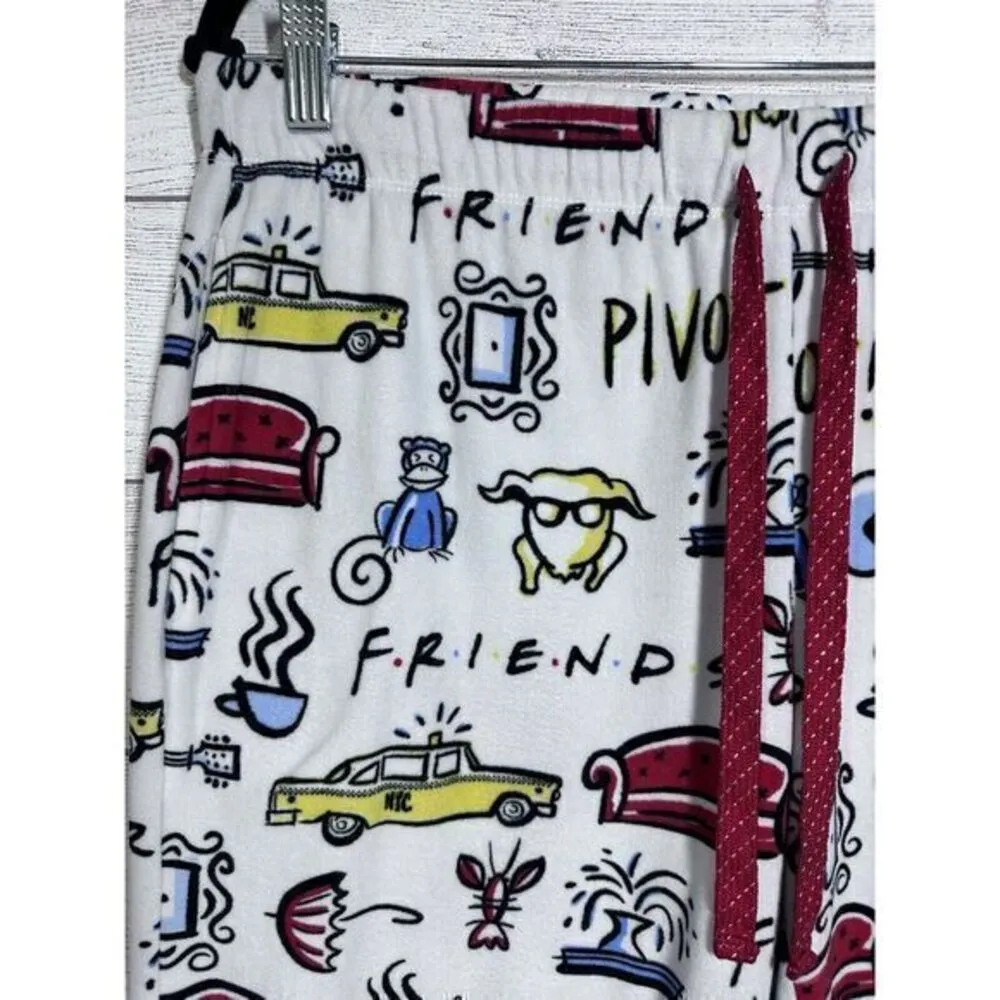 F.R.I.E.N.D.S Television Series Soft Sleep Pajama Pants Joggers Sleepwear Medium - Image 4