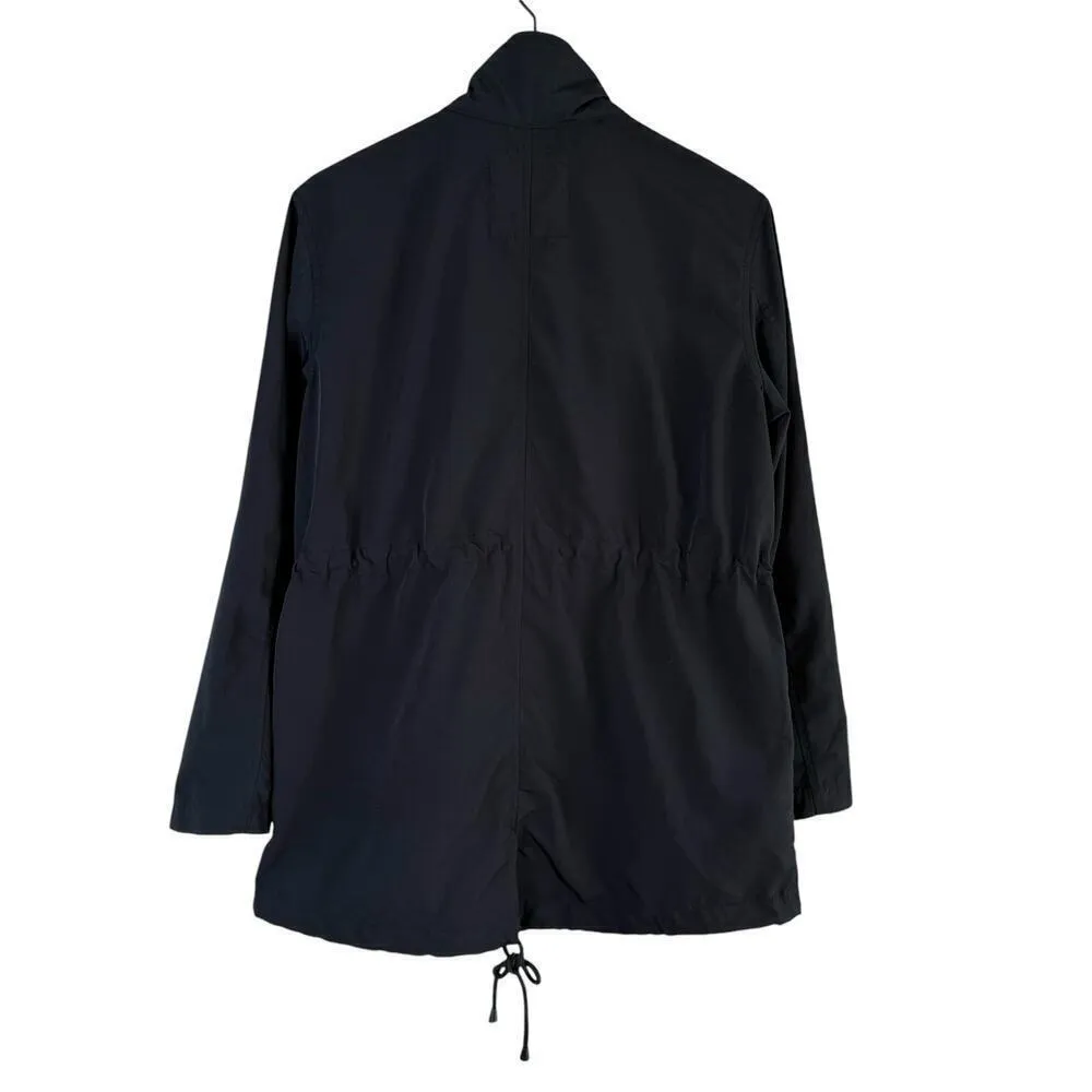 Sanctuary  Anorak Lightweight Rain Jacket Full Zip in Black, Size‎ Small - Image 10