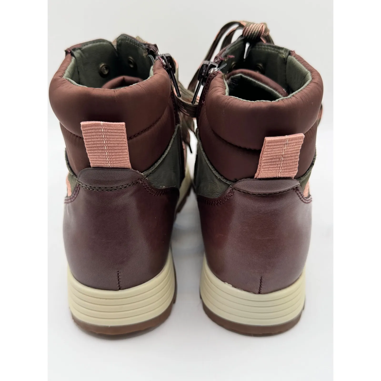 Alex Marie Boots Women 9 Green Thayla Leather Nubuck Lace Up Hiker Ankle Booties - Image 8