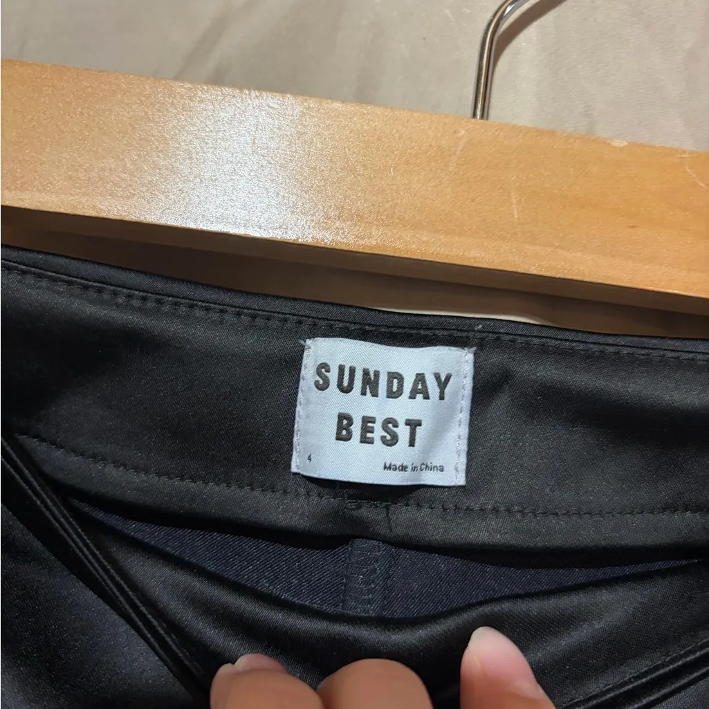 Aritzia Sunday best black pants Size 4 - Image 4