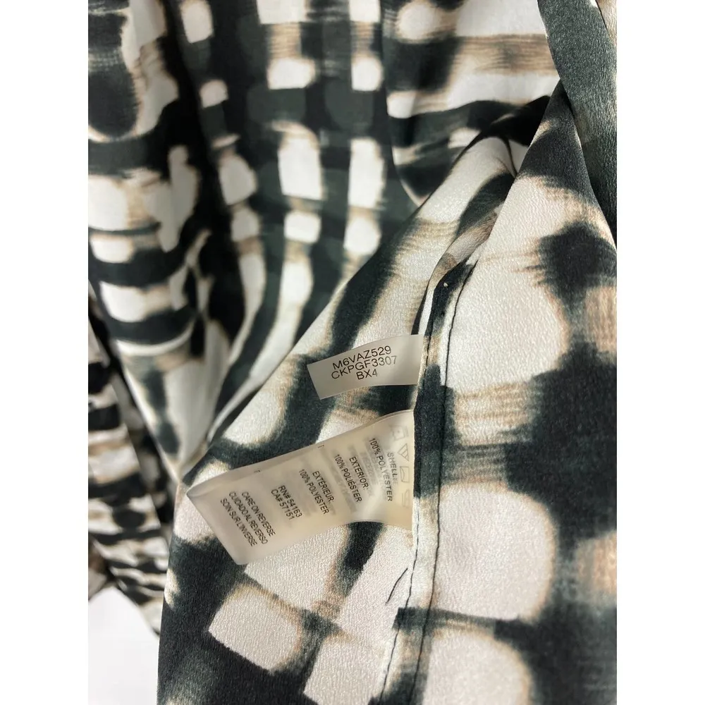 Calvin Klein  Patterned Button Down Shirt Size XS - Image 3