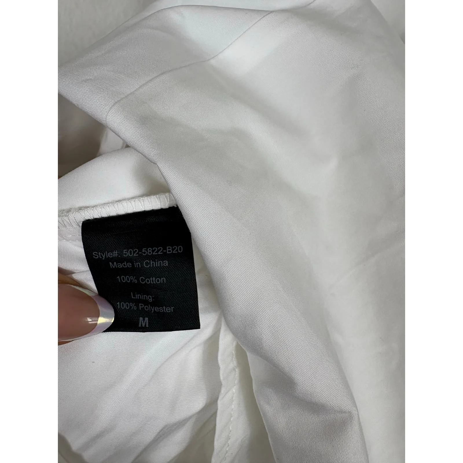 Jenni Kayne Sleeveless Kate Midi Dress Medium White Cotton Poplin Lined Belted - Image 7