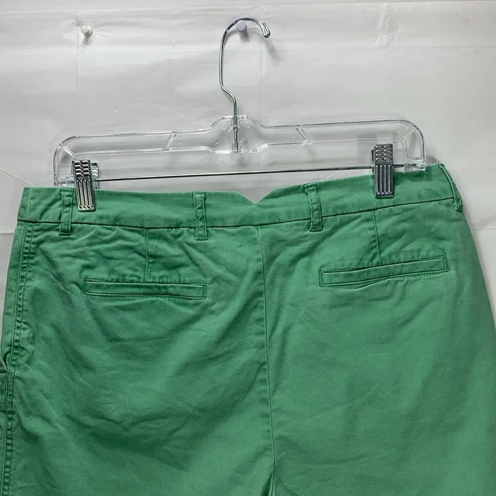 Boden Rachel Green Flat Front Chino Shorts Size 8 - Image 7