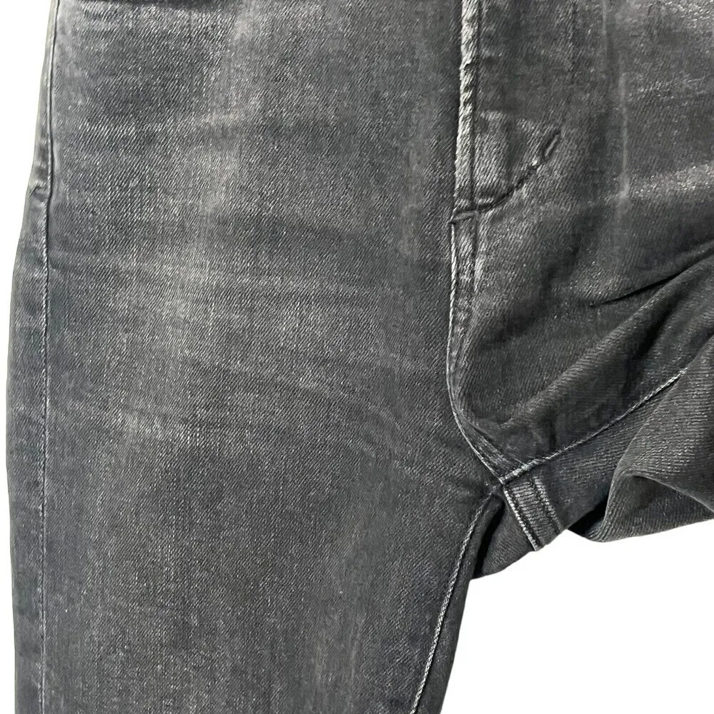 Citizens of Humanity Rocket Mid Rise Skinny Jeans Lithe Black Size 25 - Image 6