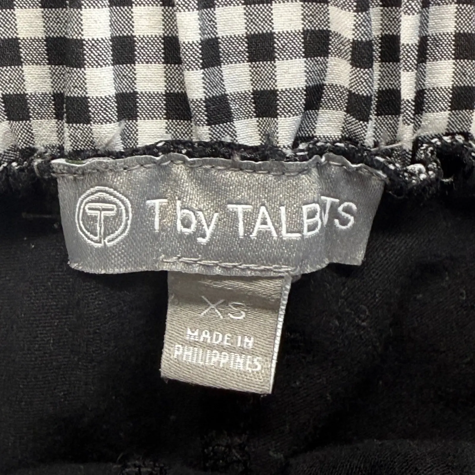 T by Talbots Skort Gingham Athletic Golf Skirt‎ Skorts Pockets XS - Image 5