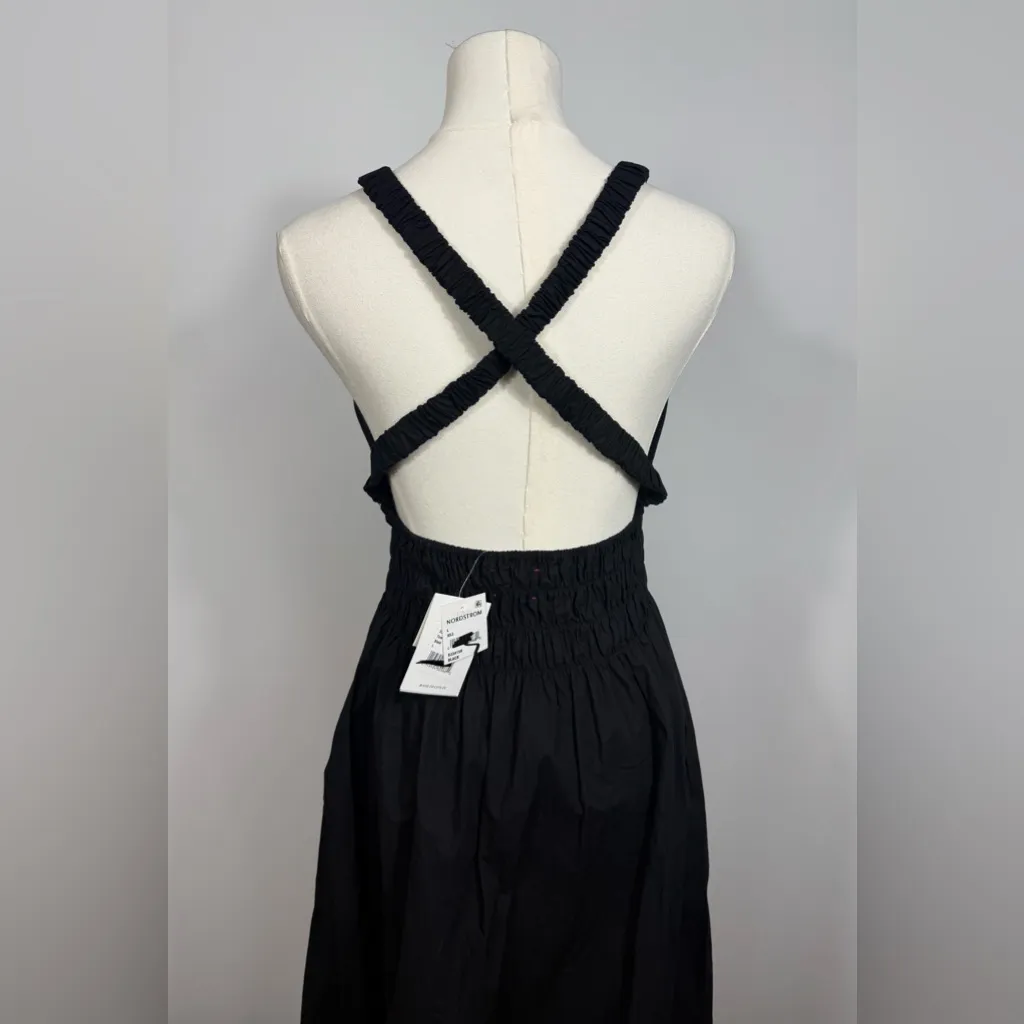 NWT Xirena Tove‎ Black Midi Dress Sz Large $275 - Image 9