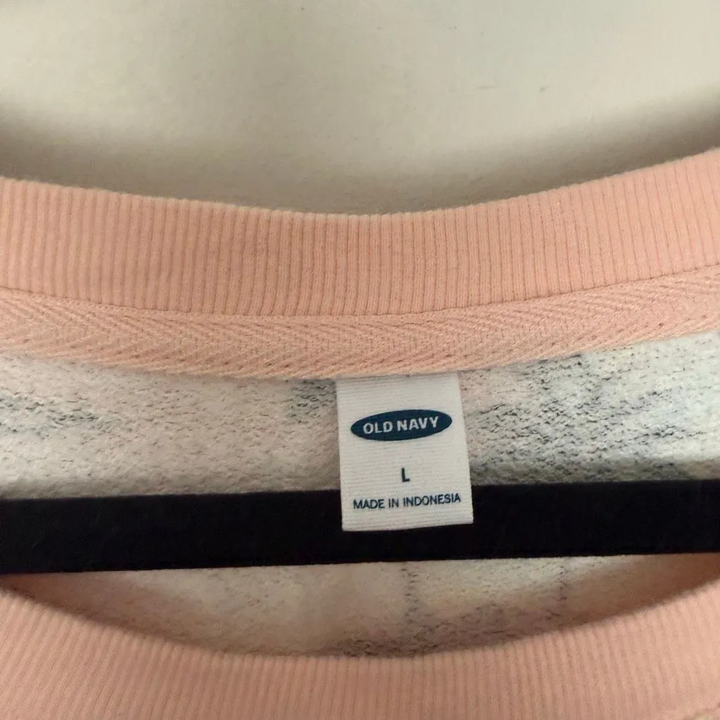 Old Navy Women’s Large Palm Tree Patterned Crop Top - Image 2