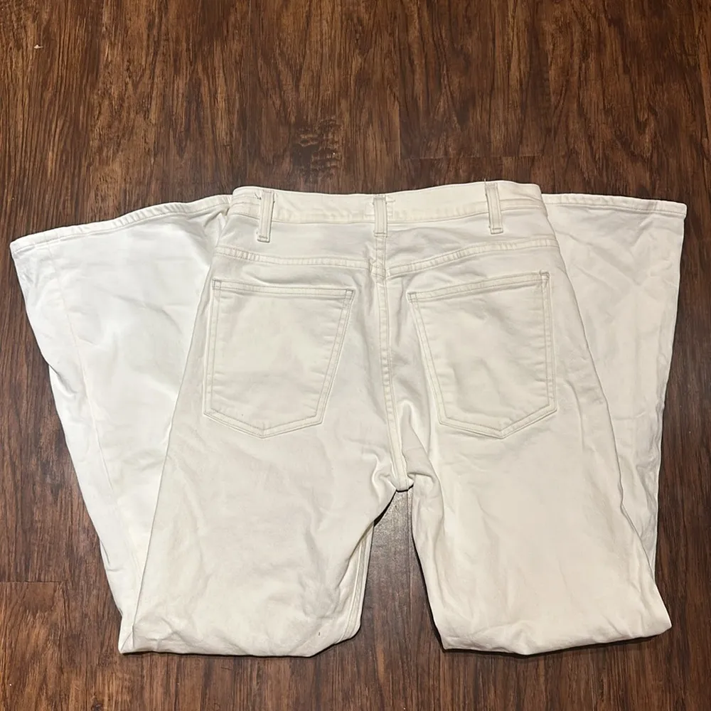 Citizens of Humanity Amelia Vintage Flare Jeans White - Image 4