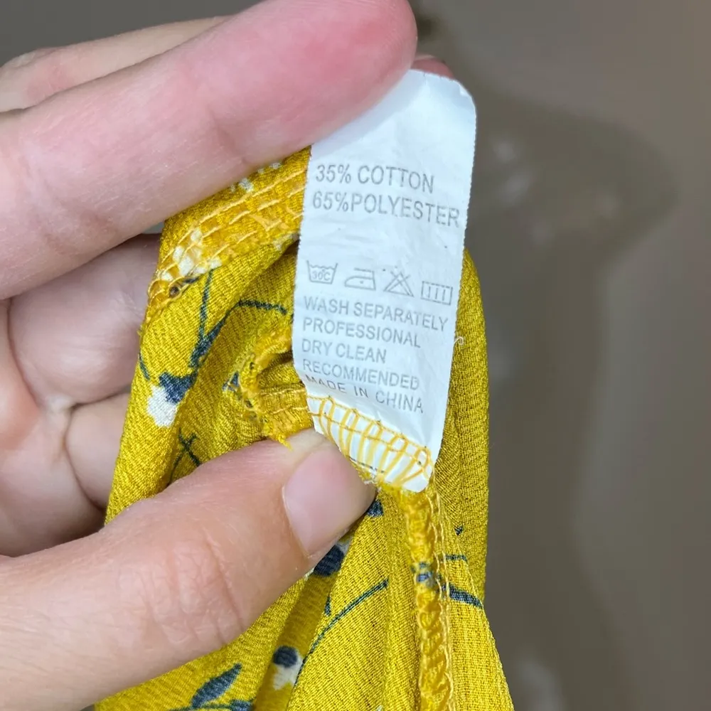 VCAY Ditsy Floral Open-Back Mock Wrap Dress - Image 6