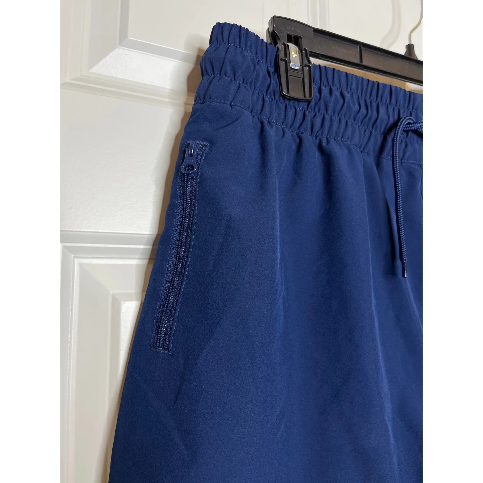 Ocean Pacific Women Blue Board Shorts‎ Large Zip Pockets - Image 2