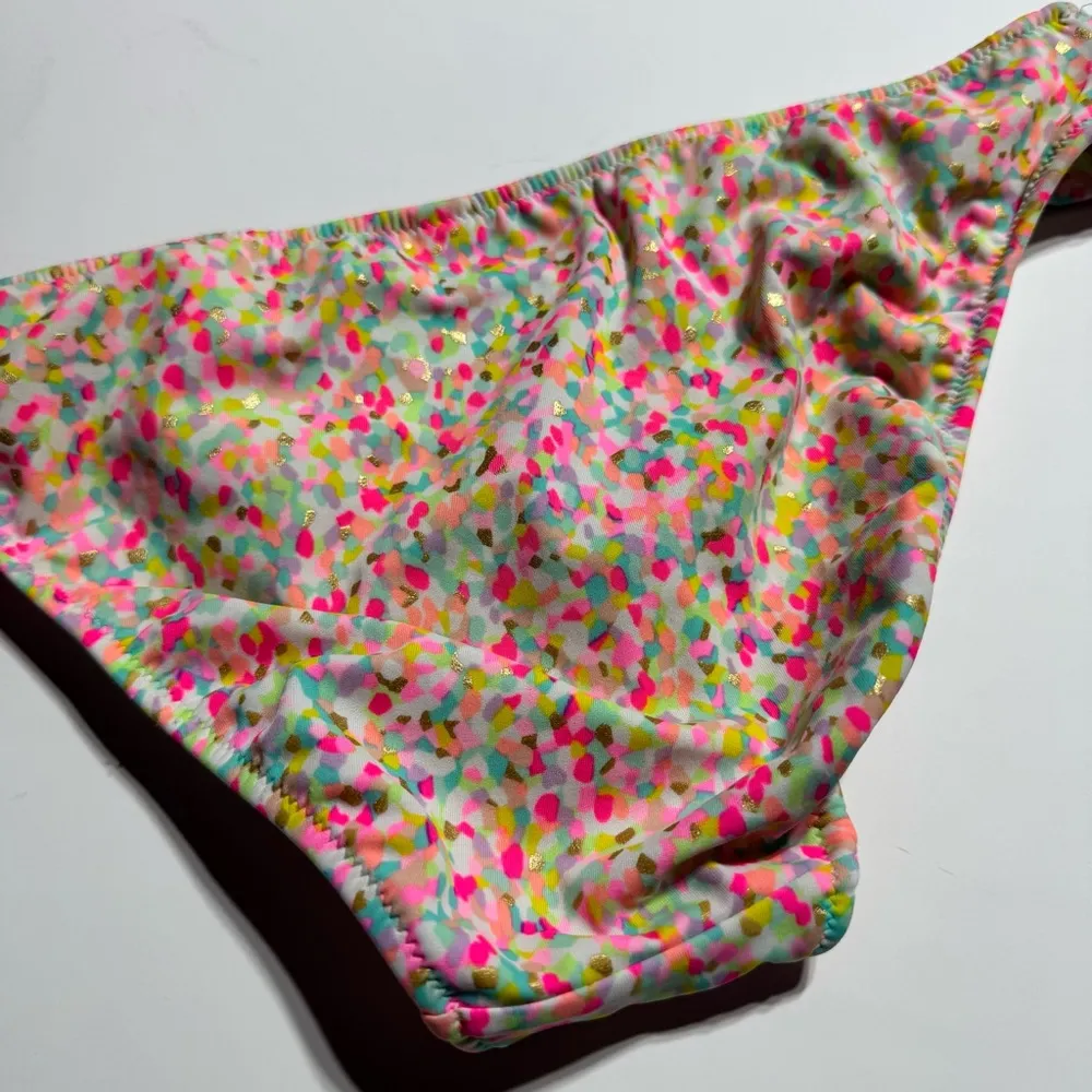 Victoria’s Secret hipster style bottoms rainbow confetti print - Image 7