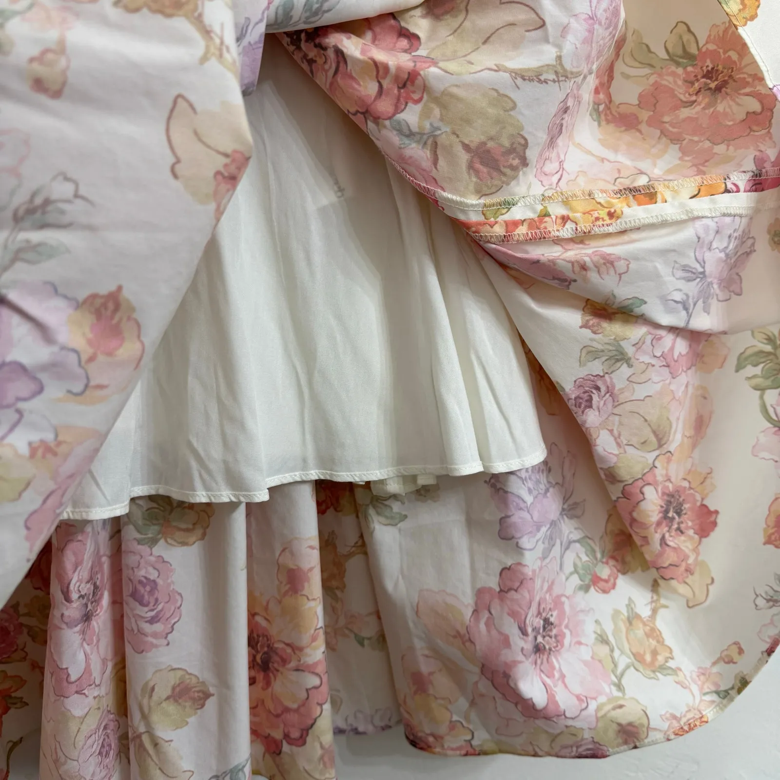 HOUSE OF CB Elia Floral Stretch Cotton Blend Corset Sundress Size XS A/C Cup - Image 4