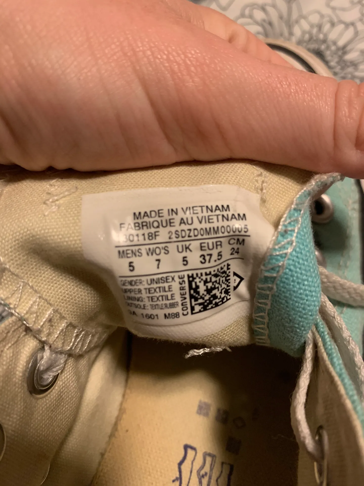 Converse Mint Green Shoes - Image 2